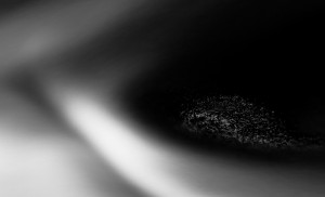 Abstrakt flöde i svartvitt