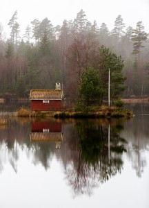 Sött hus i färg