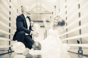 Ballongjakt | Ceclilie och Oskar - Foto: Viktor Sundberg
